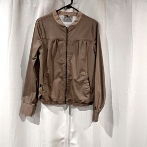 DC Shoes Co Woman’s Size Med Khaki Bomber Style Jacket